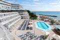 Olimp Luxurious Holiday Resort, Hotels And Beach At The Black Sea During Summer