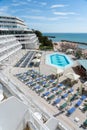 Olimp Luxurious Holiday Resort, Hotels And Beach At The Black Sea During Summer