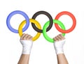 Olimpic concept logo Royalty Free Stock Photo