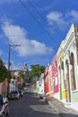 Olinda, Old city street view, Brazil, South America Royalty Free Stock Photo