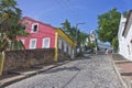 Olinda, Old city street view, Brazil, South America Royalty Free Stock Photo