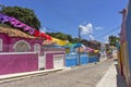 Olinda, Old city street view, Brazil, South America Royalty Free Stock Photo