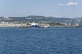 olit tanker at pipeline terminal, Trieste, Friuli, Italy