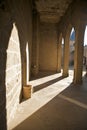 Olite castle portico Royalty Free Stock Photo