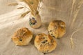 Olive bread Royalty Free Stock Photo