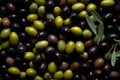 Olive fresh organic background. Generate Ai