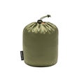 Olive green stuff sack isolated on transparent background Royalty Free Stock Photo