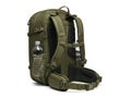 Olive green tactical backpack with hydration system Royalty Free Stock Photo
