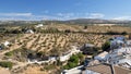 Olive groves of Setenil Royalty Free Stock Photo