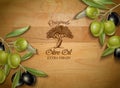 Olive horizontal banner