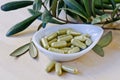 Olive Leaf Extract In Capsules. Dietary Supplements.