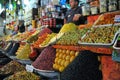 Olive market in Morocco Royalty Free Stock Photo