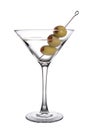 Olive Martini Royalty Free Stock Photo