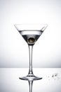 Olive Martini Cocktail Royalty Free Stock Photo