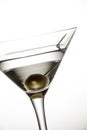 Olive Martini Cocktail Royalty Free Stock Photo