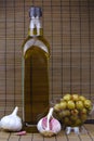 olive oil bottle Royalty Free Stock Photo