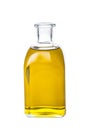 Olive oil bottle isolated on a white backgroun Royalty Free Stock Photo