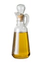 Olive Oil Cruet (with clipping path) Royalty Free Stock Photo