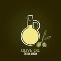 Olive oil design background