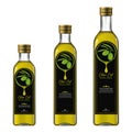 Olive Oil Extra Virgin. Bottle Mock-up