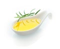 Olive oil and fresh rosemary