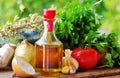 Olive oil and Mediterranean cuisine