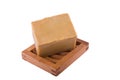 Olive oil soap Royalty Free Stock Photo