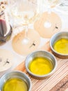 Olive oil tasting in Alentejo region, Portugal Royalty Free Stock Photo