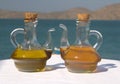 Olive oil and vinegar