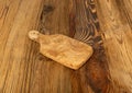 Olive Wood Cutting Board Texture Background Royalty Free Stock Photo