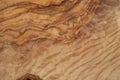 Olive wood texture background. Vintage wood. Surface of texture with natural pattern. Close up cross section of tree texture Royalty Free Stock Photo