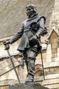 Oliver Cromwell memorial statue the Houses of Parliament