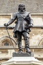 Oliver Cromwell memorial statue the Houses of Parliament London