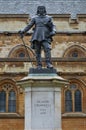 Oliver Cromwell Statue, London, UK