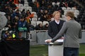 Oliver Kahn at Donbass Arena Royalty Free Stock Photo