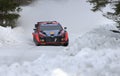 Rally Sweden 2022 - Oliver Solberg Royalty Free Stock Photo