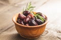 Olives calamata Royalty Free Stock Photo