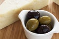 Olives and Cheese