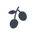 Olives icon. Simple vector graphics