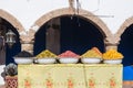 Olives and lemons on the market, Morocco