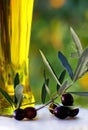 Olives and oliveoil.