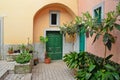 The old medieval town of Oliveto Citra in the Campania region, Italy.