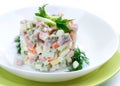 Olivier. Russian traditional salad