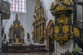 oliwa cathedral is the main place of religious worship in gdaÃâsk Royalty Free Stock Photo