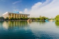 Oliy Majlis parliament building in Tashkent, Uzbekist Royalty Free Stock Photo