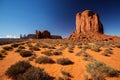 Oljato Monument Valley in Utah, USA Royalty Free Stock Photo