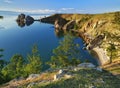 Olkhon Island at Baikal Lake Royalty Free Stock Photo