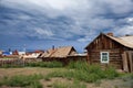 The village Khuzhir. Olkhon Island, Lake Baikal Royalty Free Stock Photo