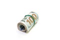 Oll of dollars bills Royalty Free Stock Photo
