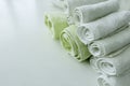 oll up Hand towels Royalty Free Stock Photo